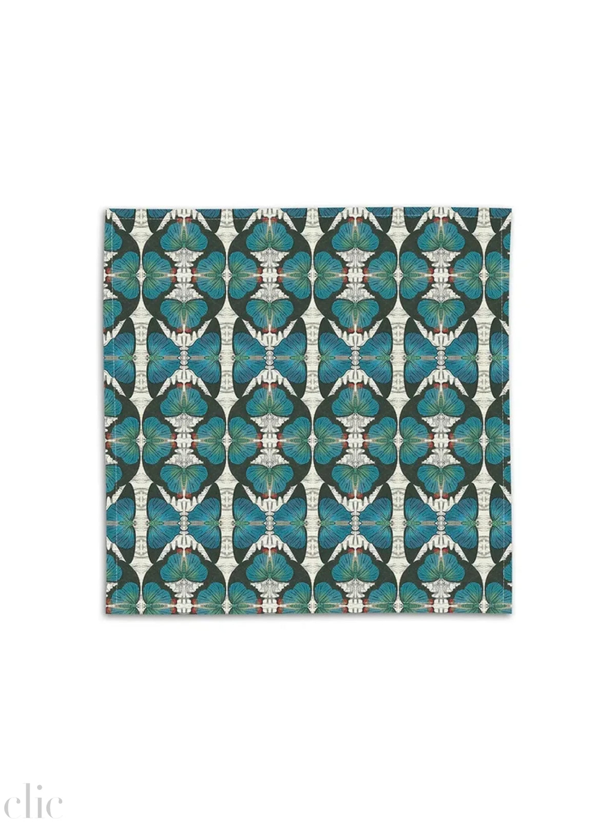 Blue Butterfly Napkin, from Avenida Home