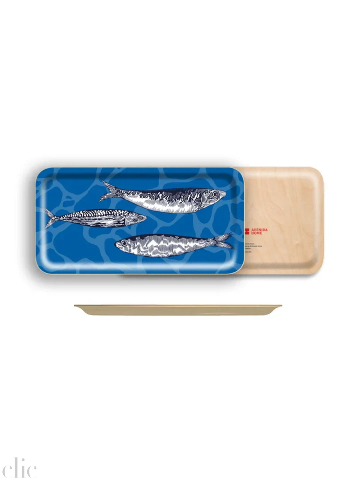 Blue Tide Narrow Tray, from Avenida Home