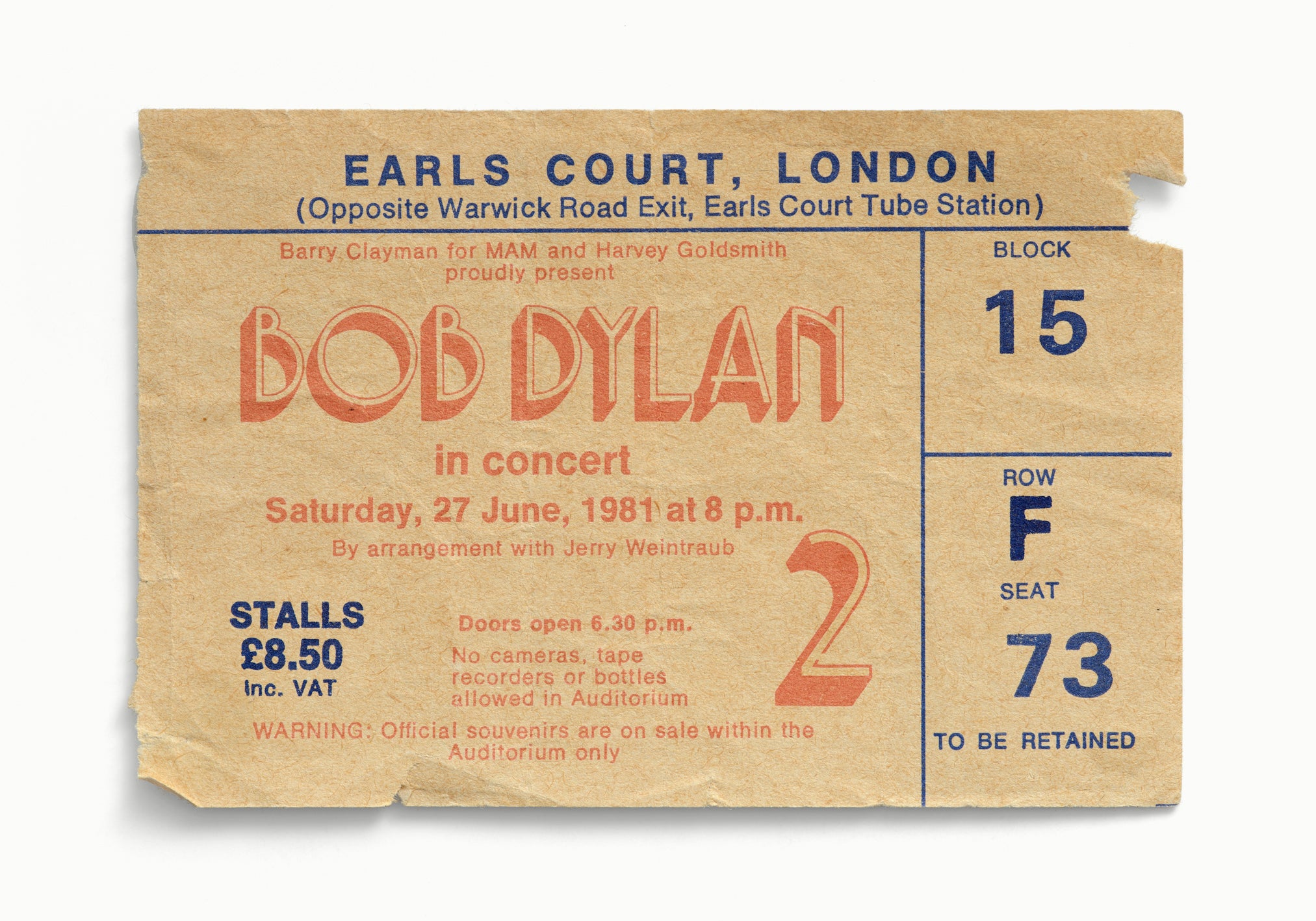 Bob Dylan, 1981 by Blaise Hayward