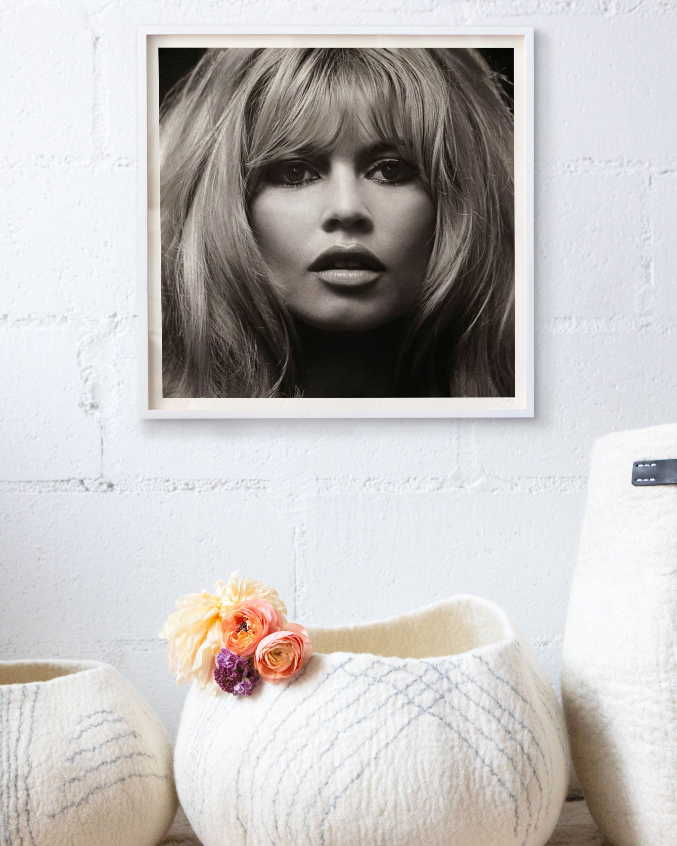 Brigitte Bardot Face 1965 by Douglas Kirkland