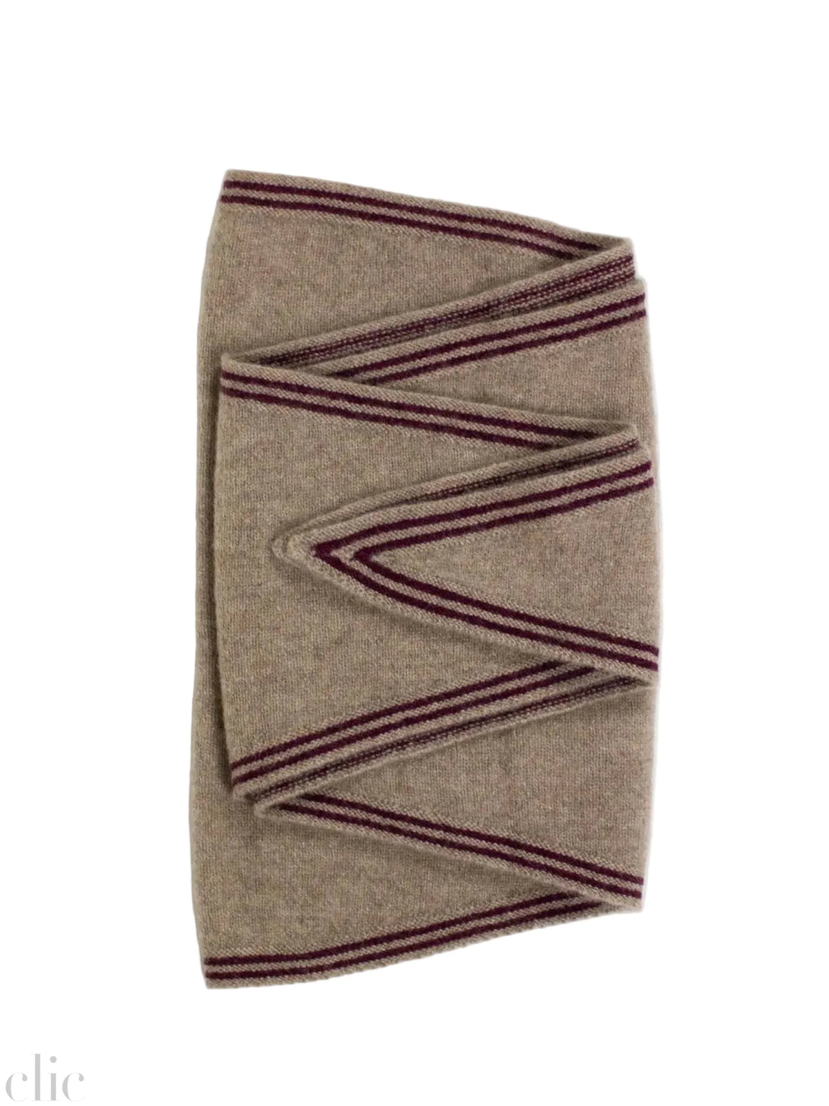 Bronte Cashmere Scarf in Mocha, from Oats & Rice