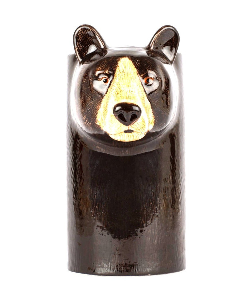 Black Bear Utensil Pot, from Quail Ceramics