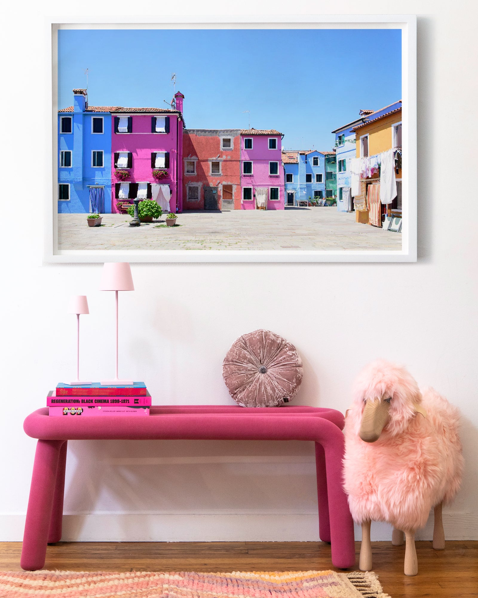 Burano Houses by Juliette Charvet