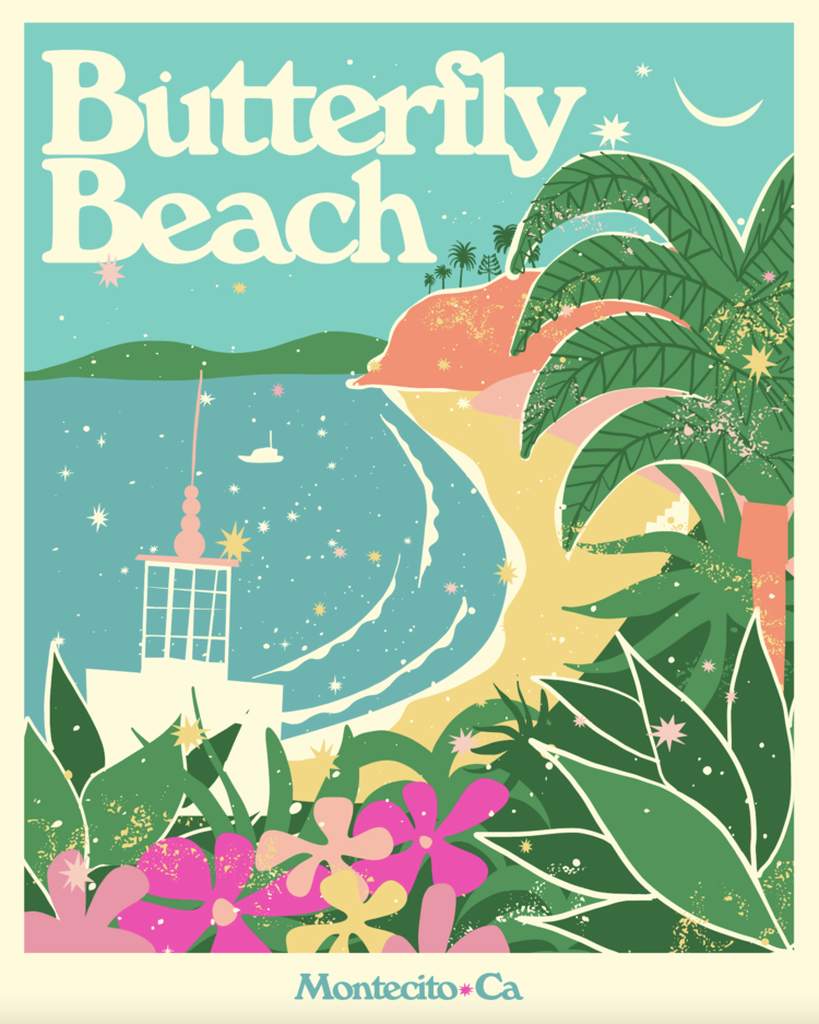 Butterfly Beach by Daniella Manini