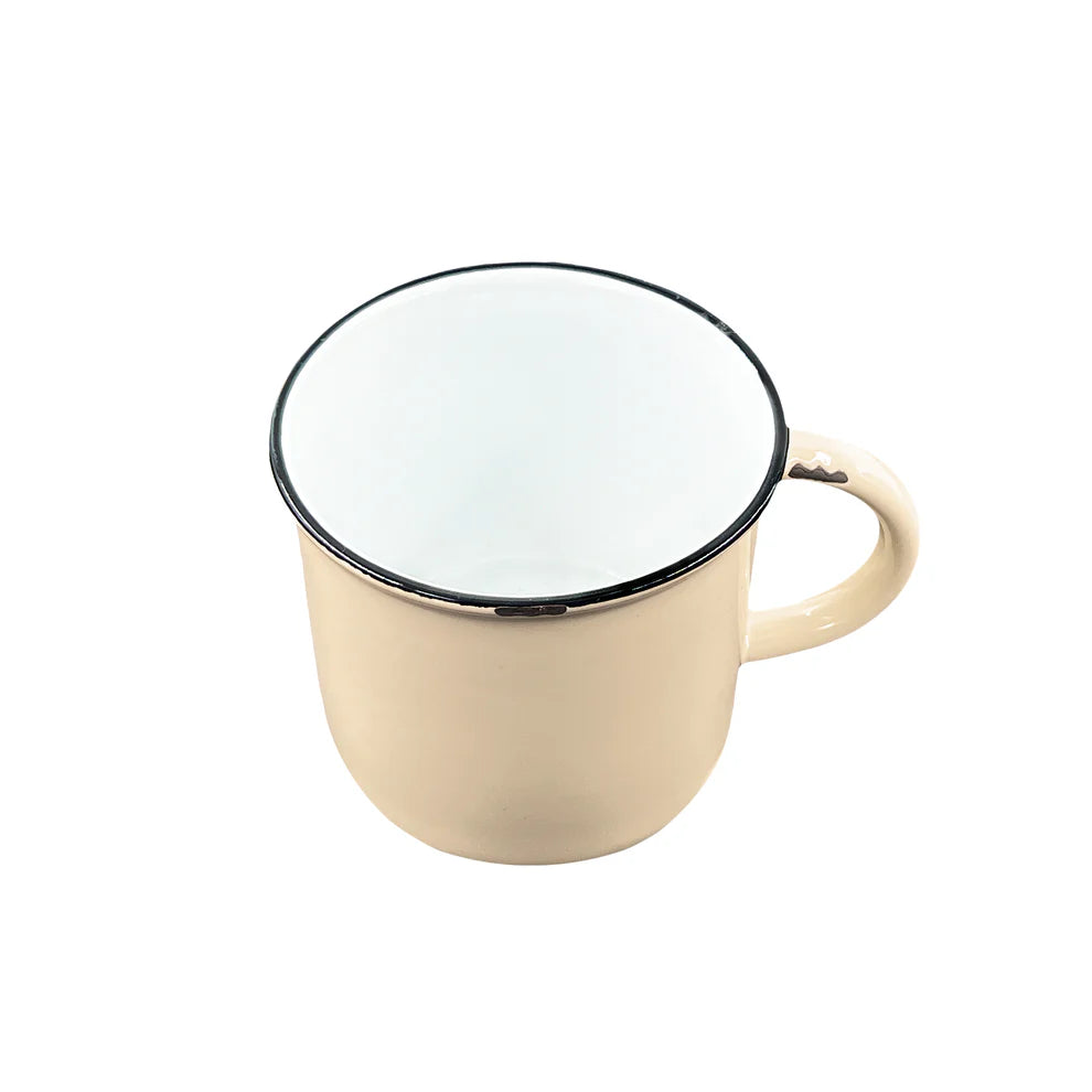 Tinware Mug in Cream, from Canvas Home