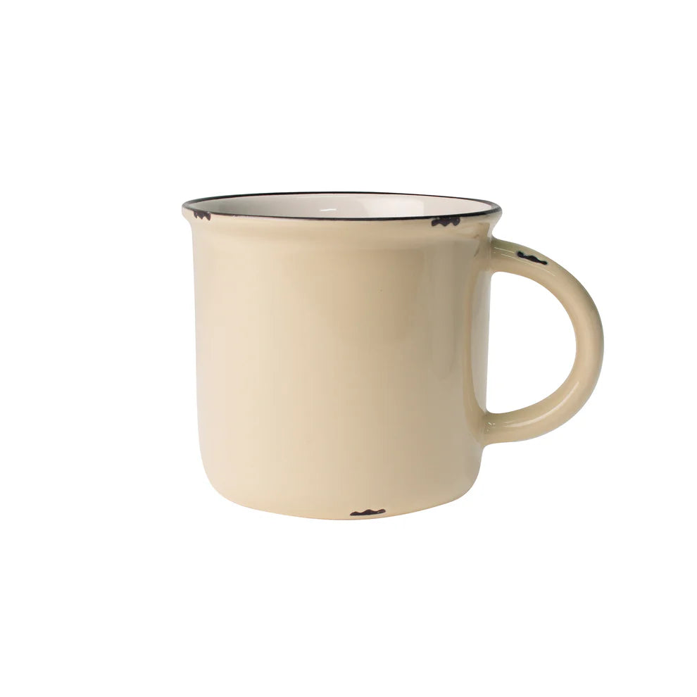 Tinware Mug in Cream, from Canvas Home