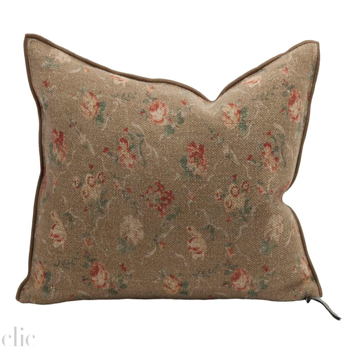 Wabi Sabi Jardin Secret Pillow 26x26 in Blush, from Maison De Vacances