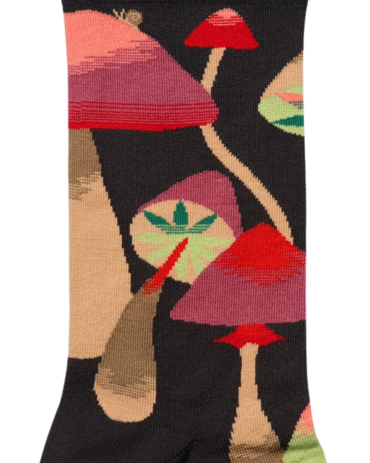 Chaussette Champignons Socks in Faux Noir, from Bonne Maison