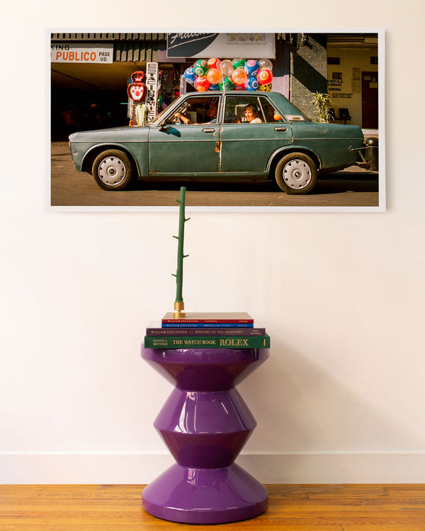 Car With Balloons by Josh Soskin