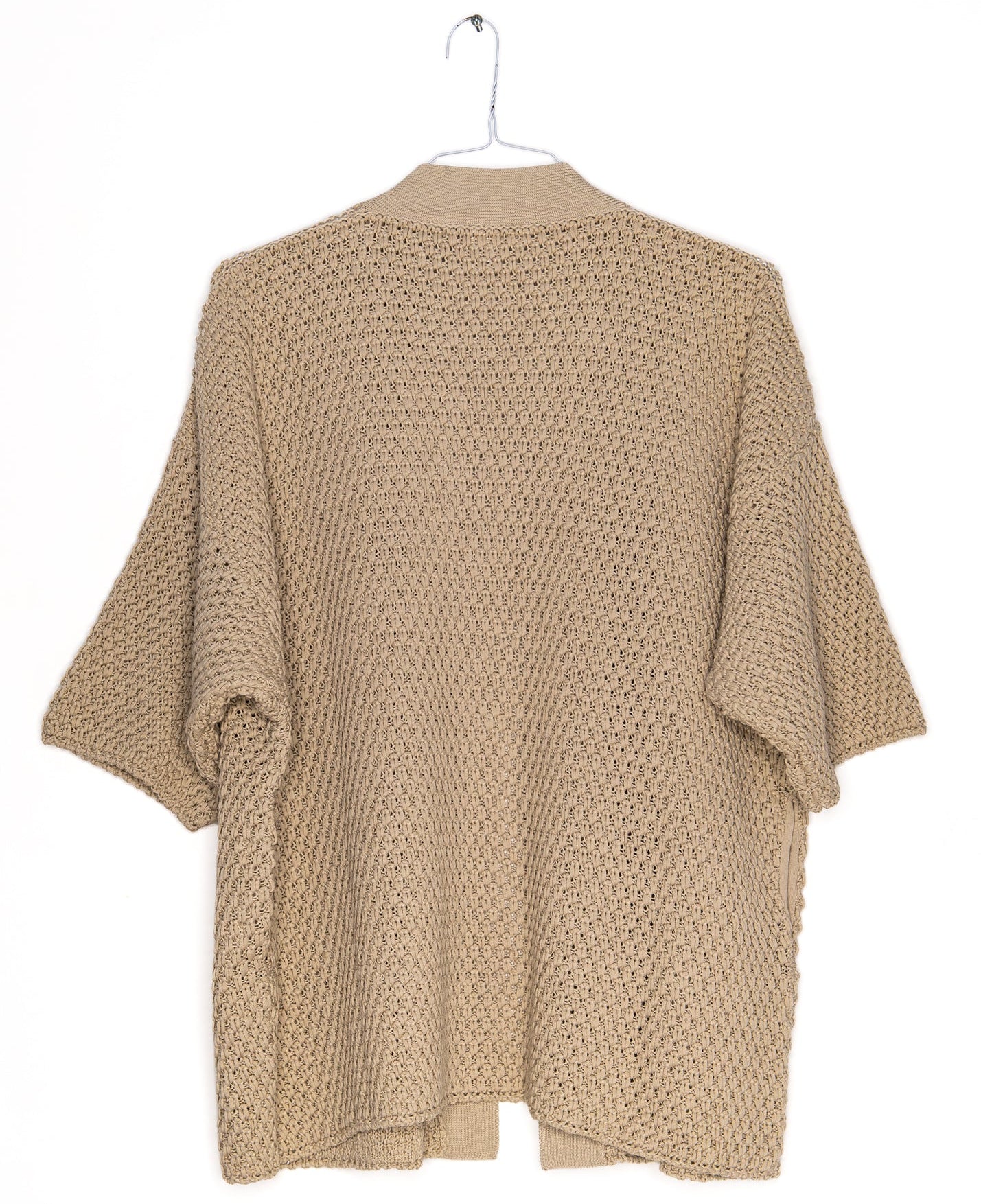 Cardigan in Sand, from Lamberto Losani