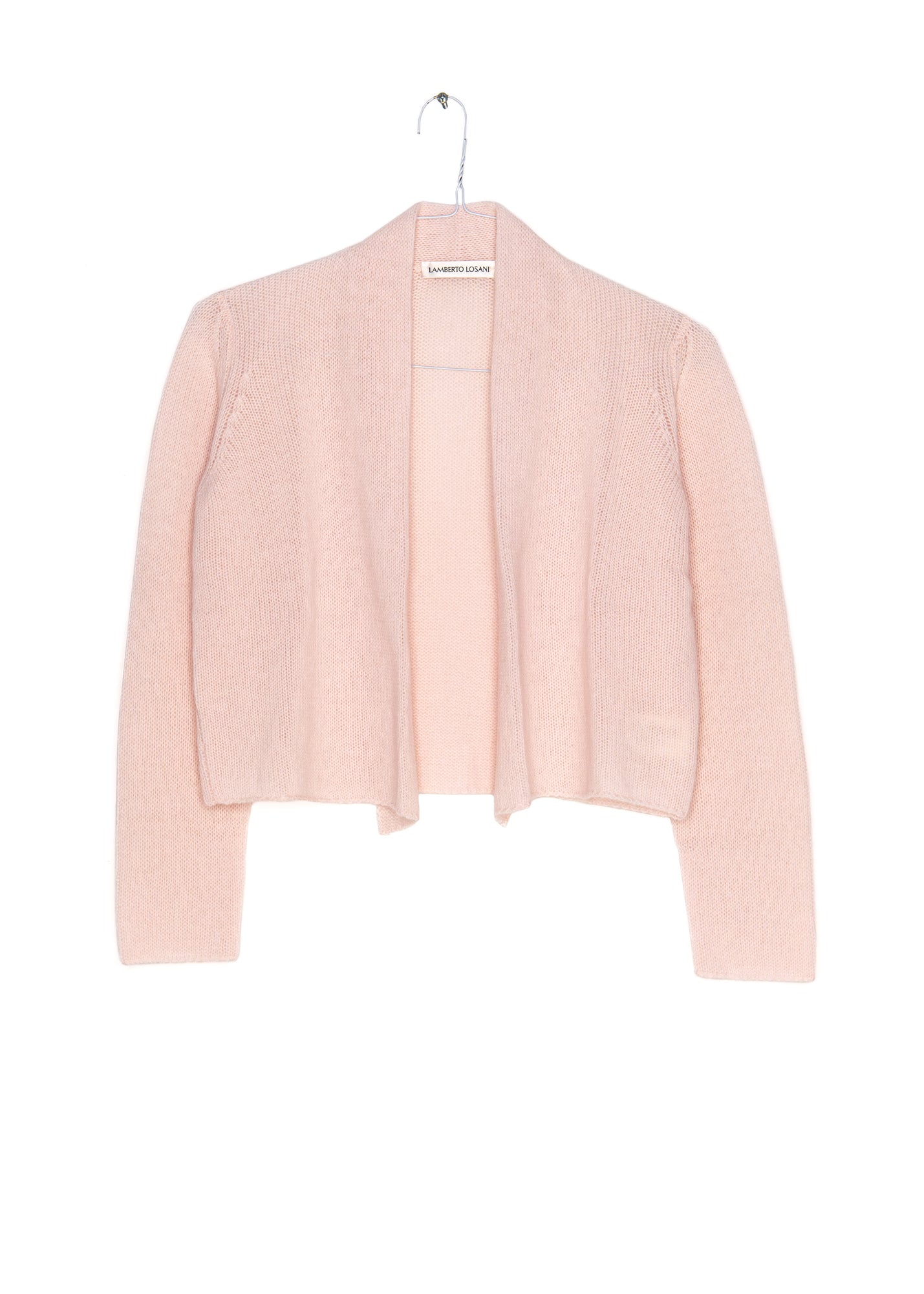 Cashmere Cardigan in Pink, from Lamberto Losani