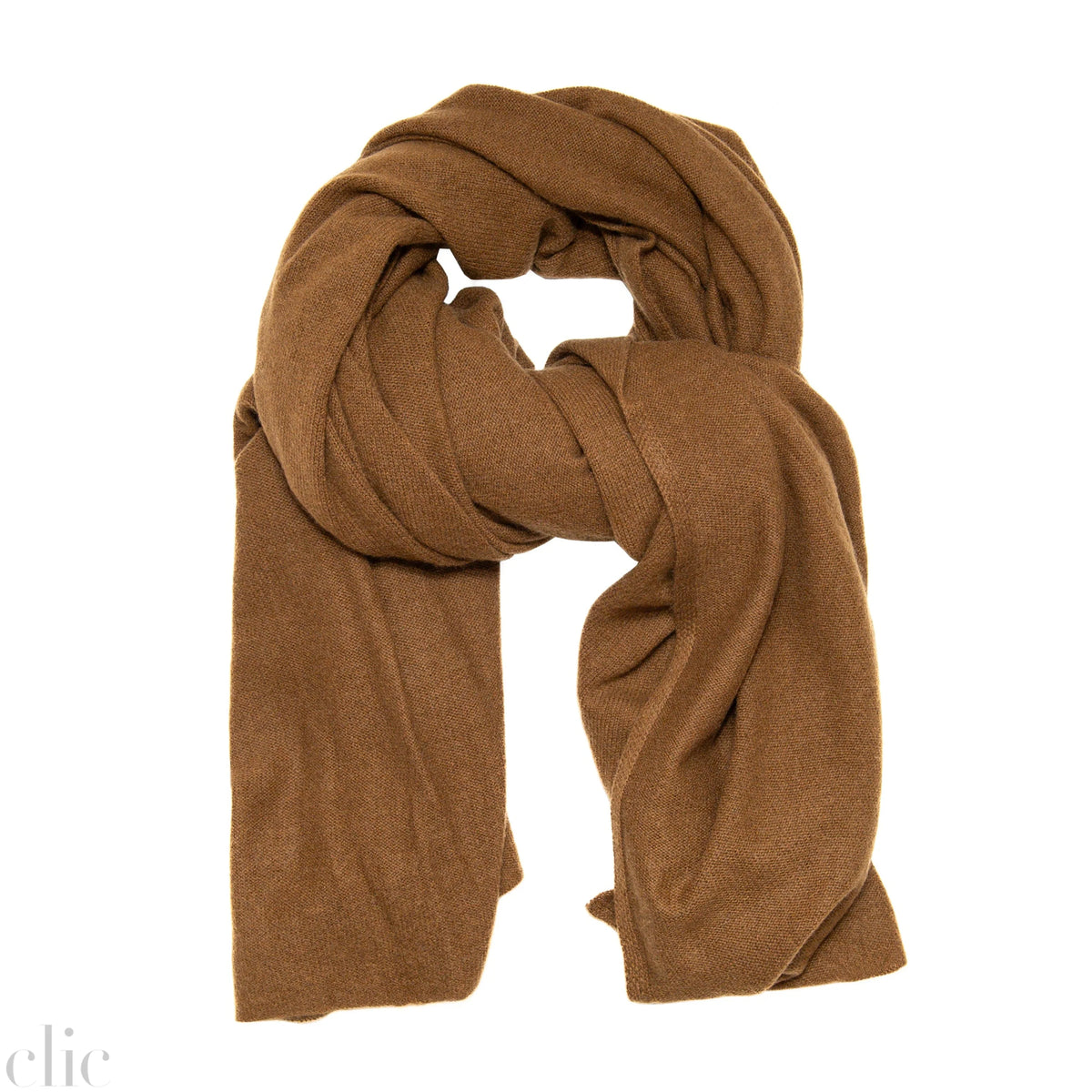 Cashmere Travel Wrap in Golden Brown, from White and Warren