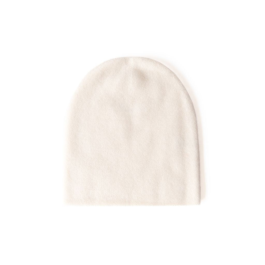 Cashmere Cliff Hat in Ivory, from Meg Cohen