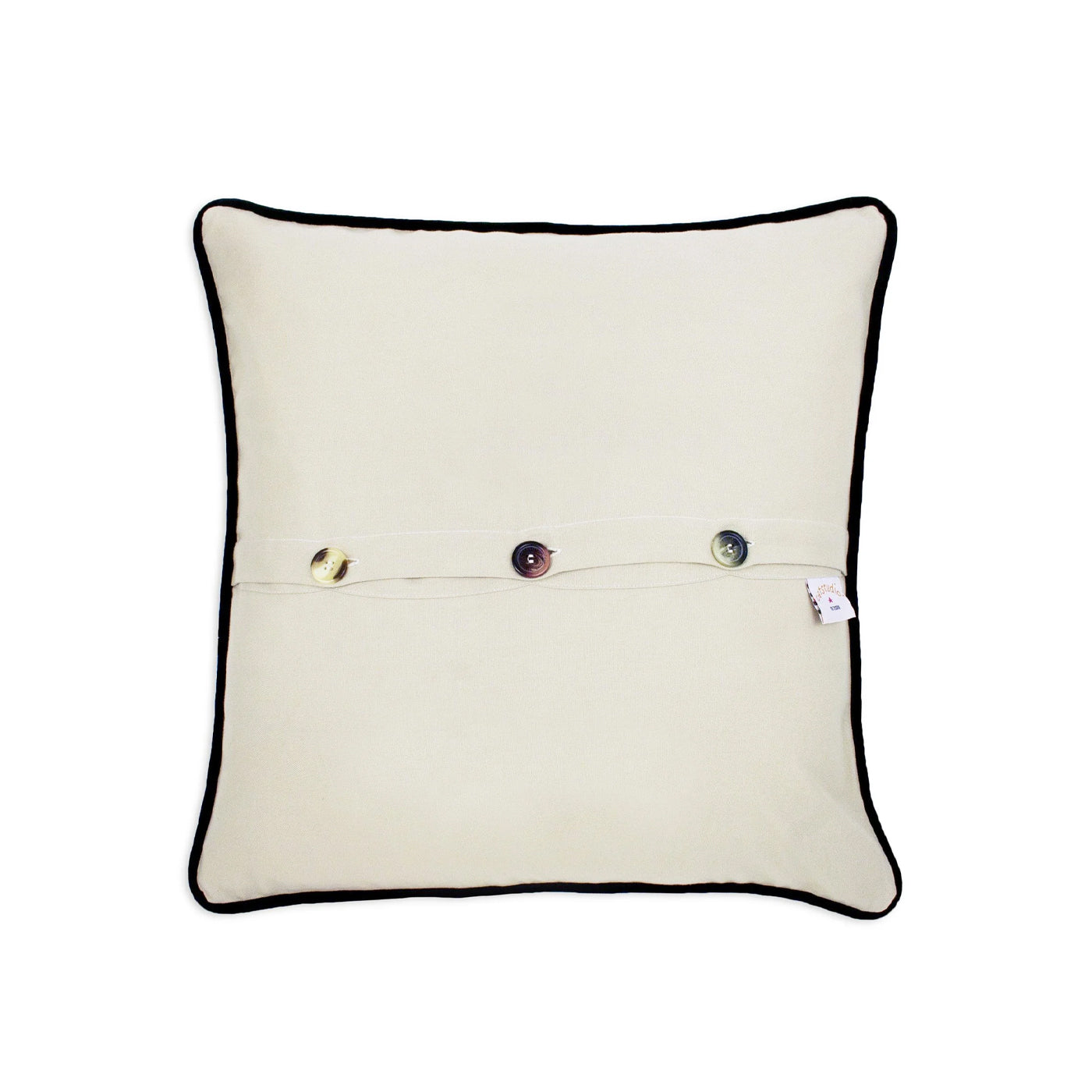 New York City Embroidered Pillow, from Castudio