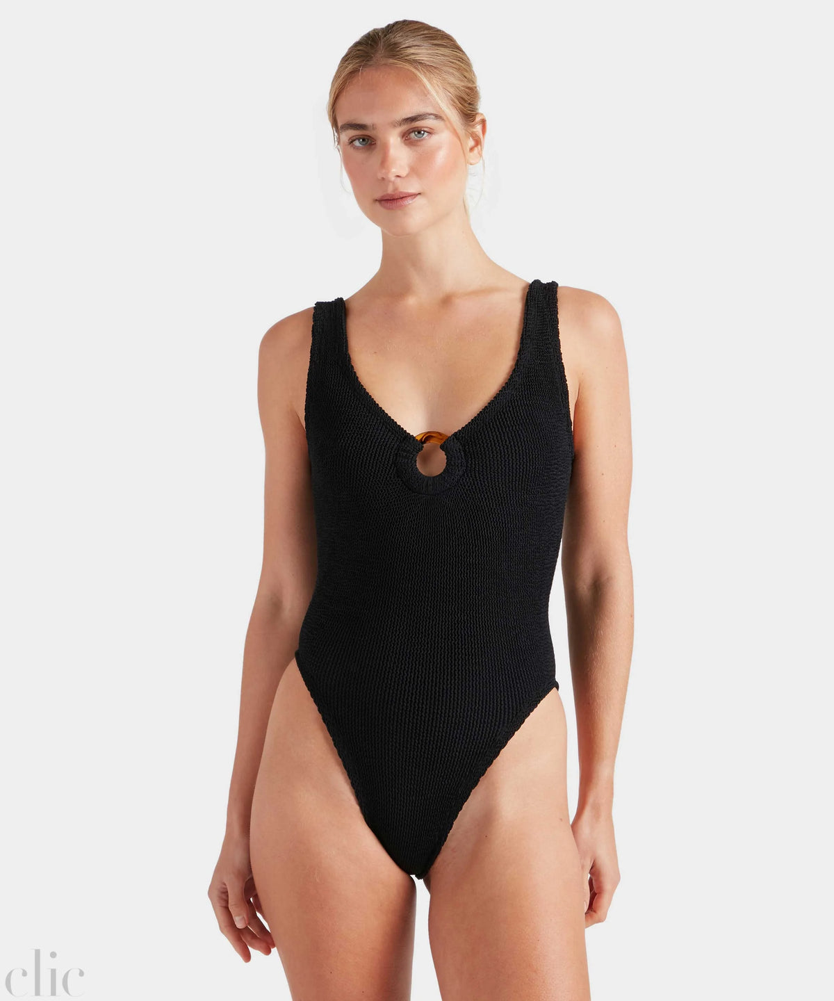 Celine Swimsuit in Black, from Hunza G
