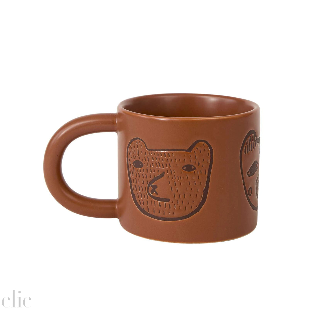 Bear Mug in Brown
