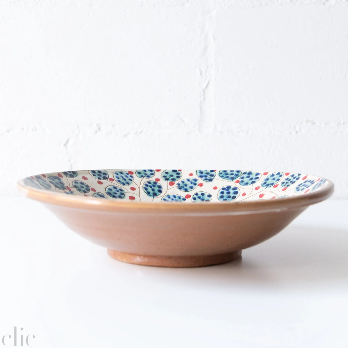 Ceramic Cherry Serving Plate, from Kiliim