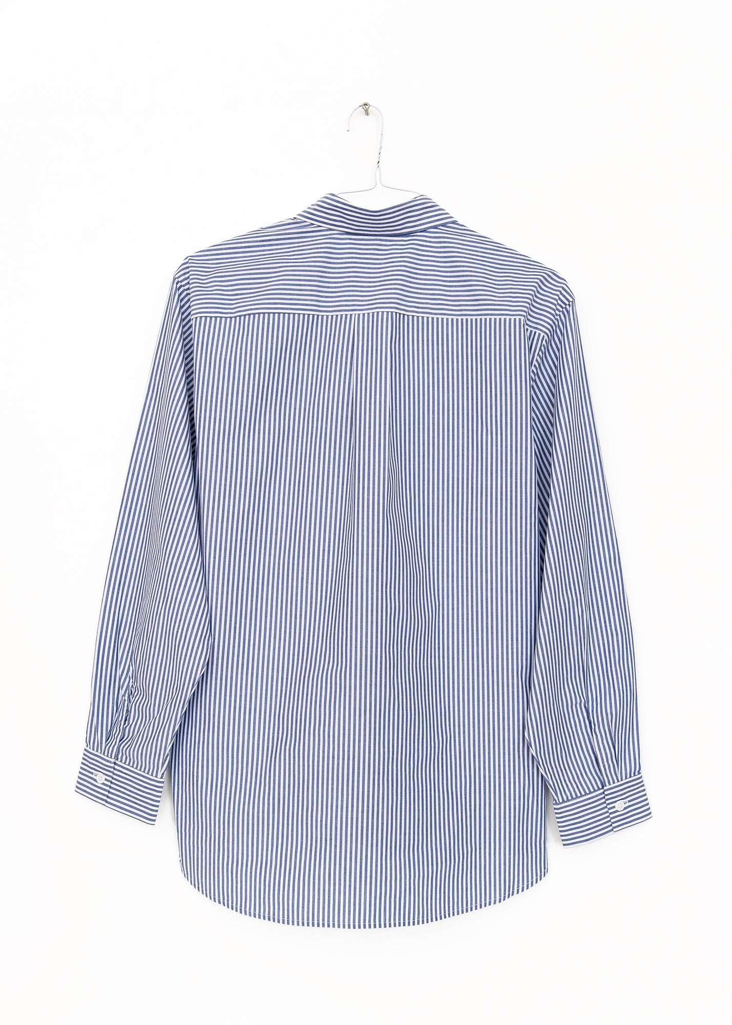 Classic Button Down Shirt in Blue Stripe, from Shaina Mote