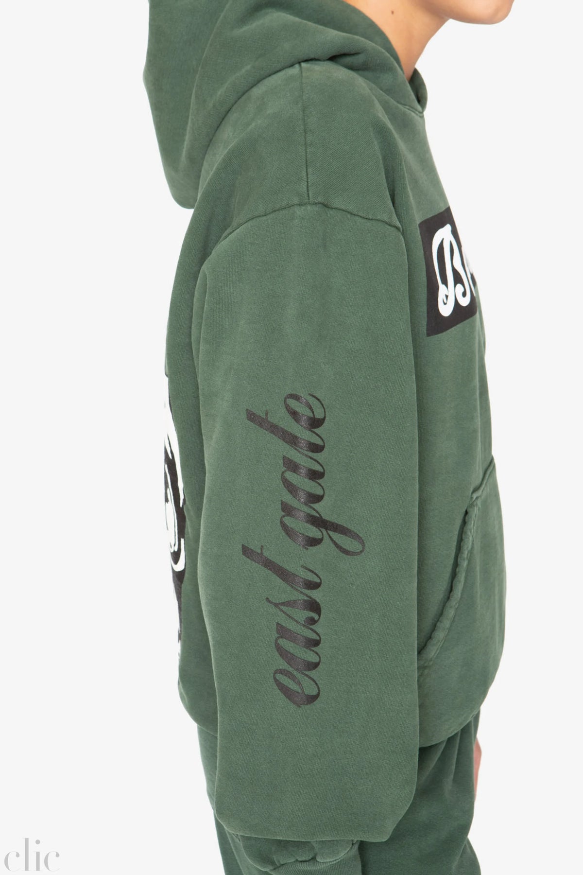 Bel-Air Hoodie in Forest Green, from Cloney