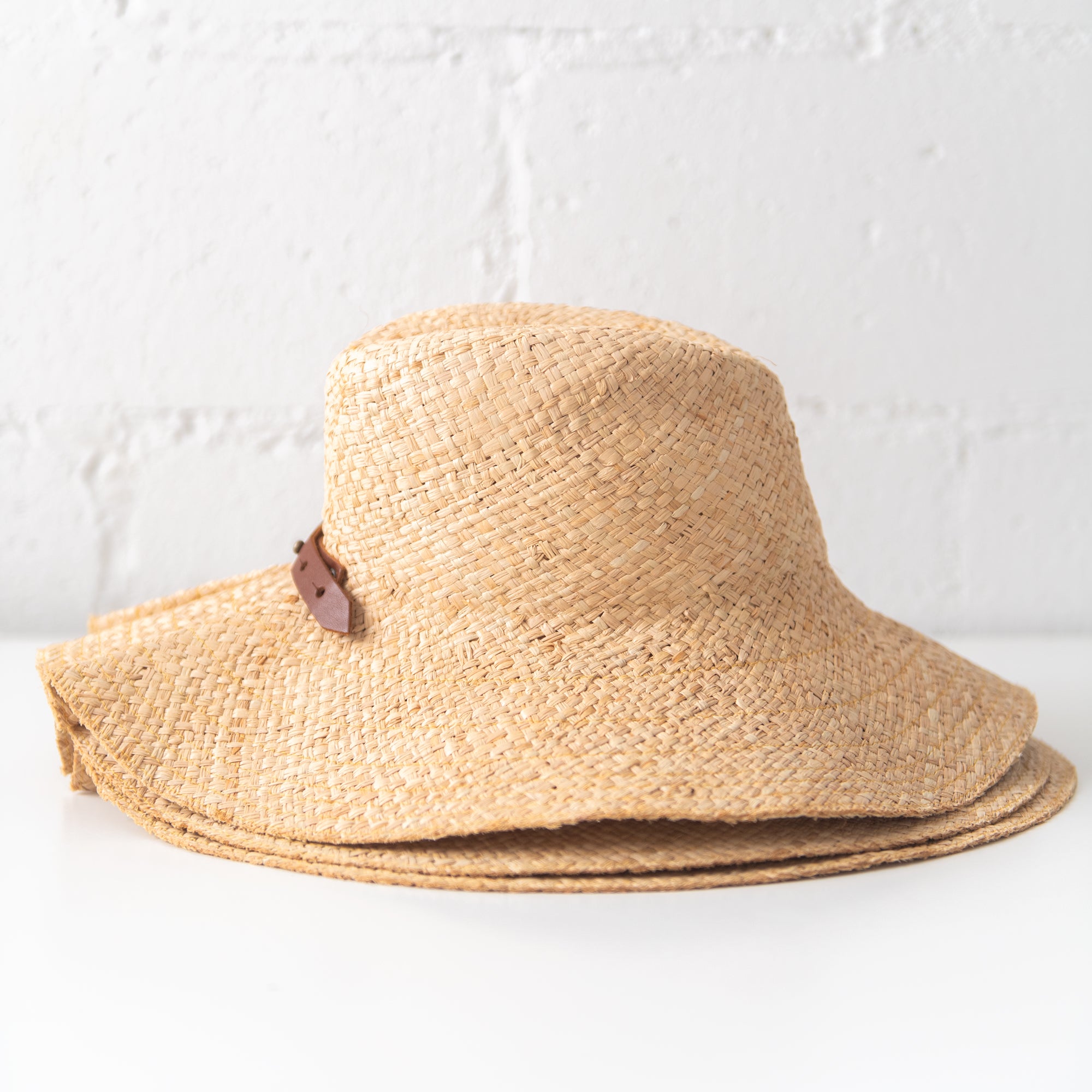Commando Hat in Natural with Brown Strap, from Lola Hats