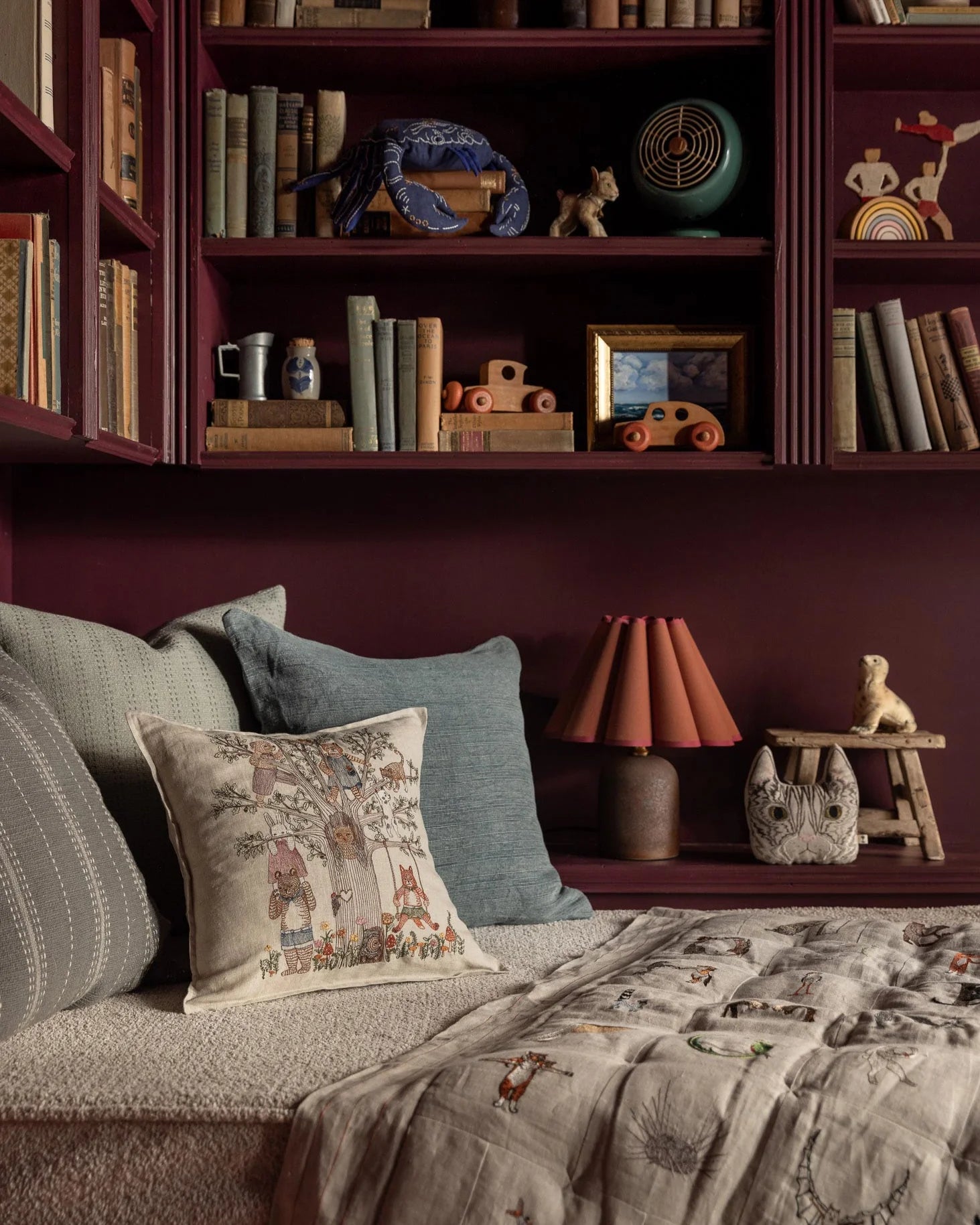 Tree of Fun Pillow, from Coral & Tusk