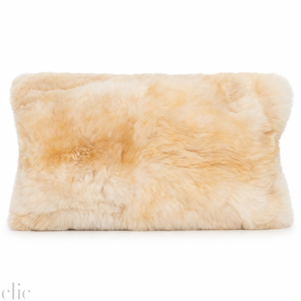 Alpaca Lumbar Pillow in Crema