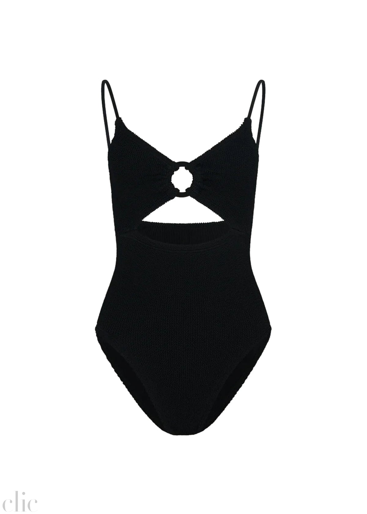 Crystal One Piece in Black, from Hunza G