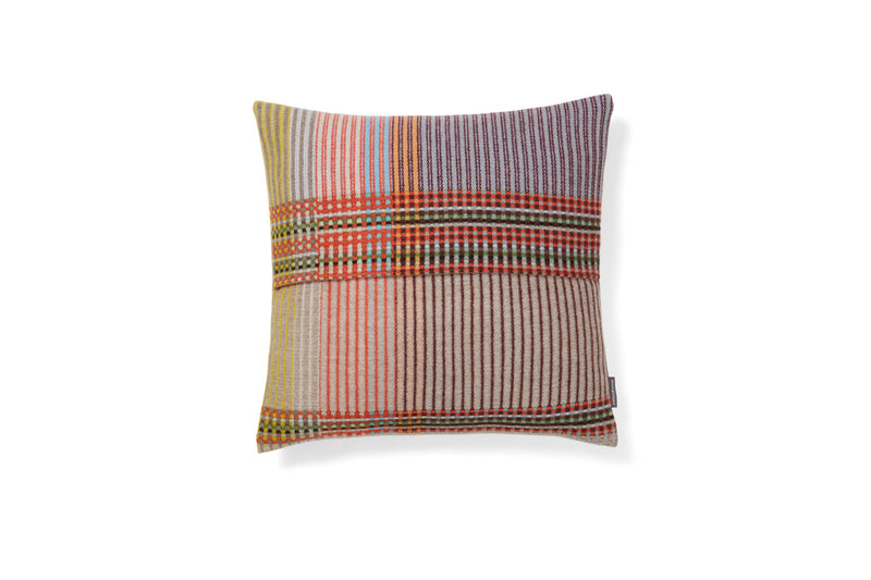 Wollstonecraft Pinstripe Cushion Cover in Pale, from Wallace Sewell