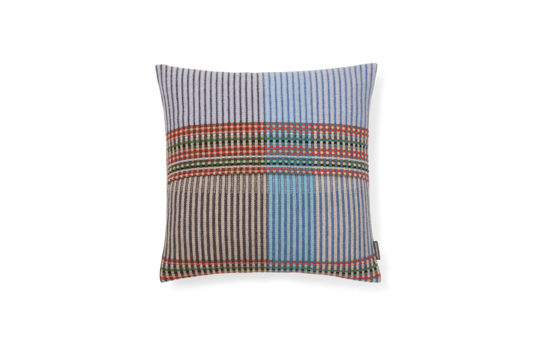 Wollstonecraft Pinstripe Cushion Cover in Pale, from Wallace Sewell