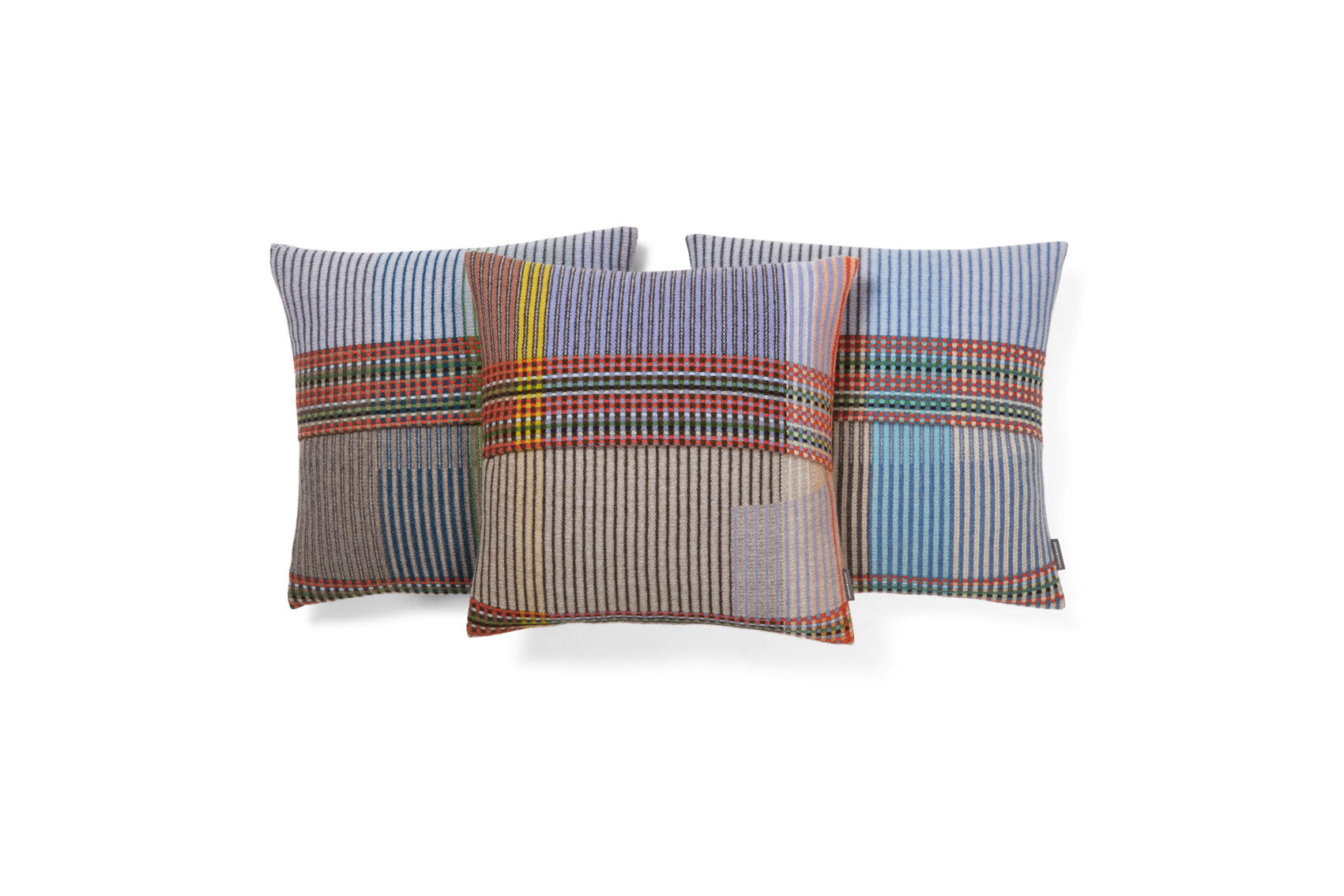 Wollstonecraft Pinstripe Cushion Cover in Pale, from Wallace Sewell