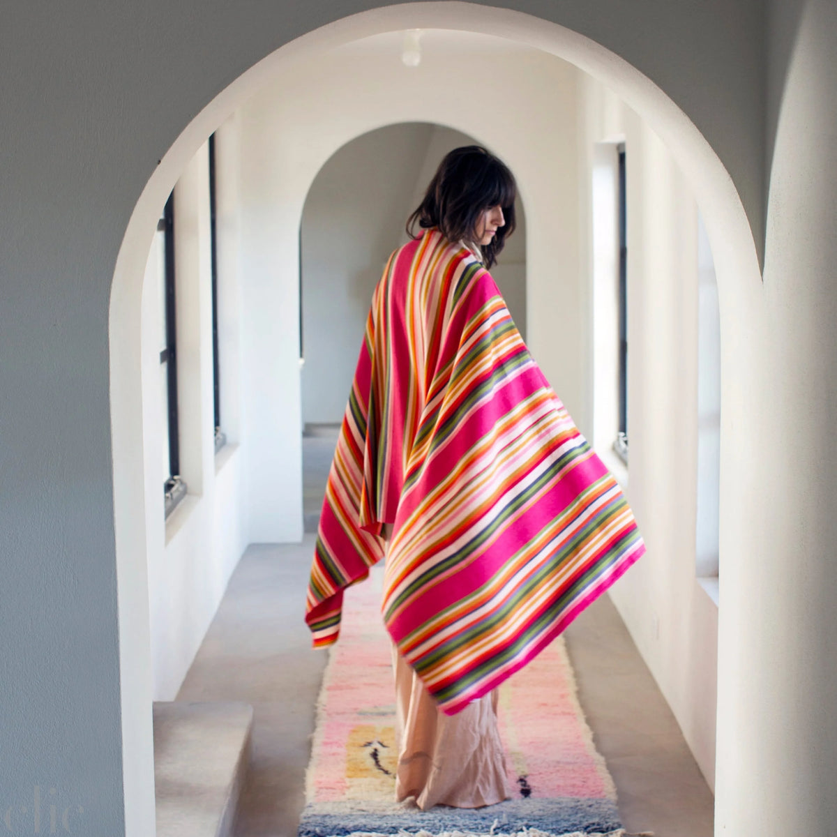 Desert Shawl in Pink