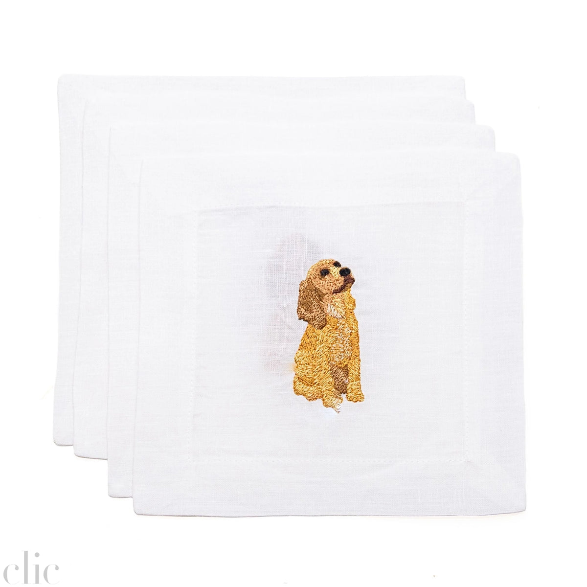 Cockerspaniel Cocktail Napkin, from Lettermade