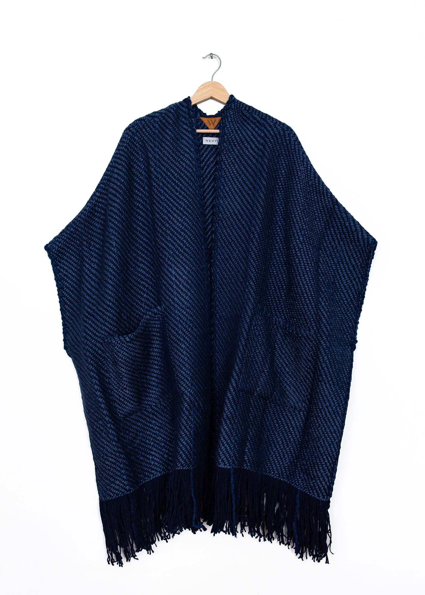 Long Clelia Cardigan in Navy, from Wehve