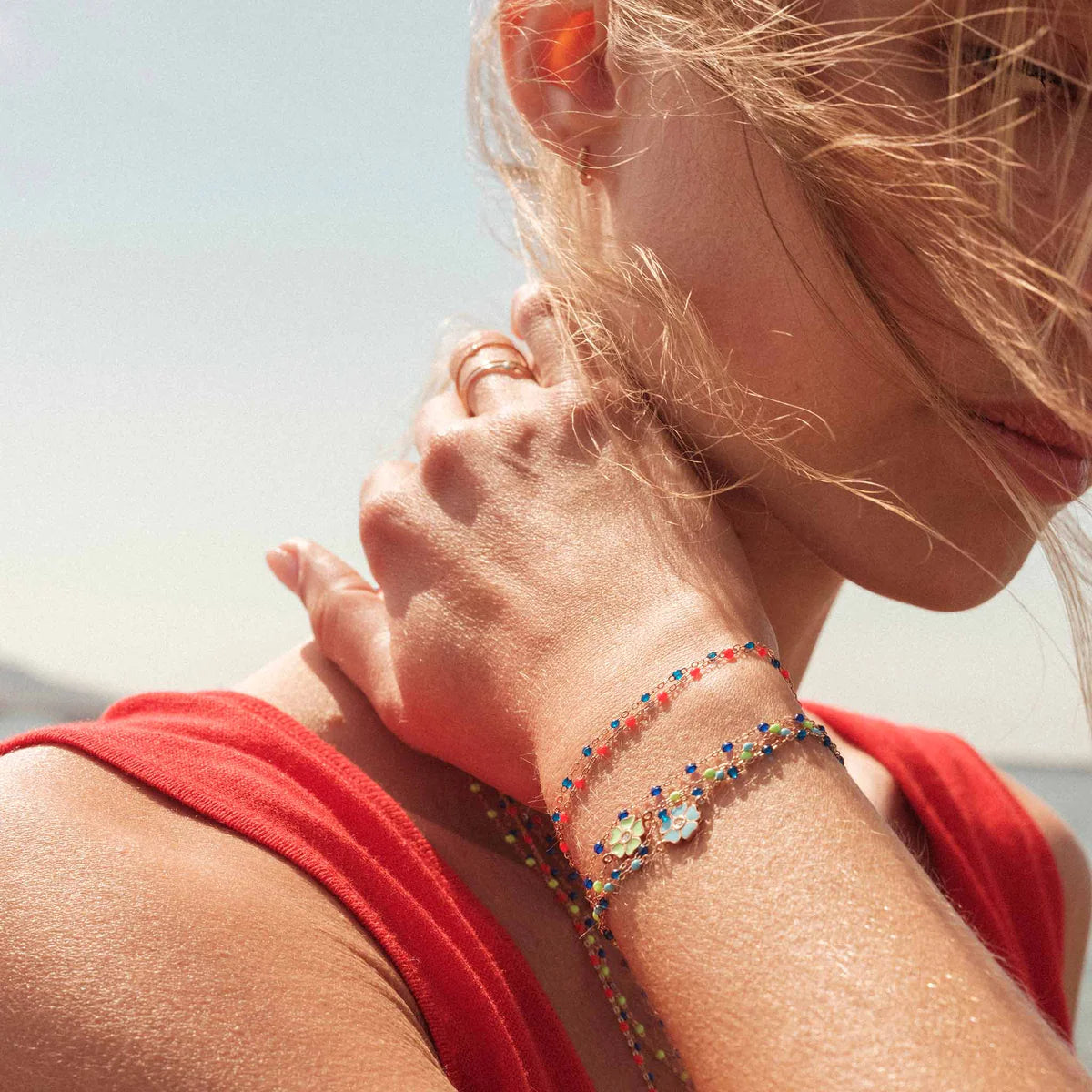 Classic Gigi Sapphire Bracelet, Yellow Gold from Gigi Clozeau