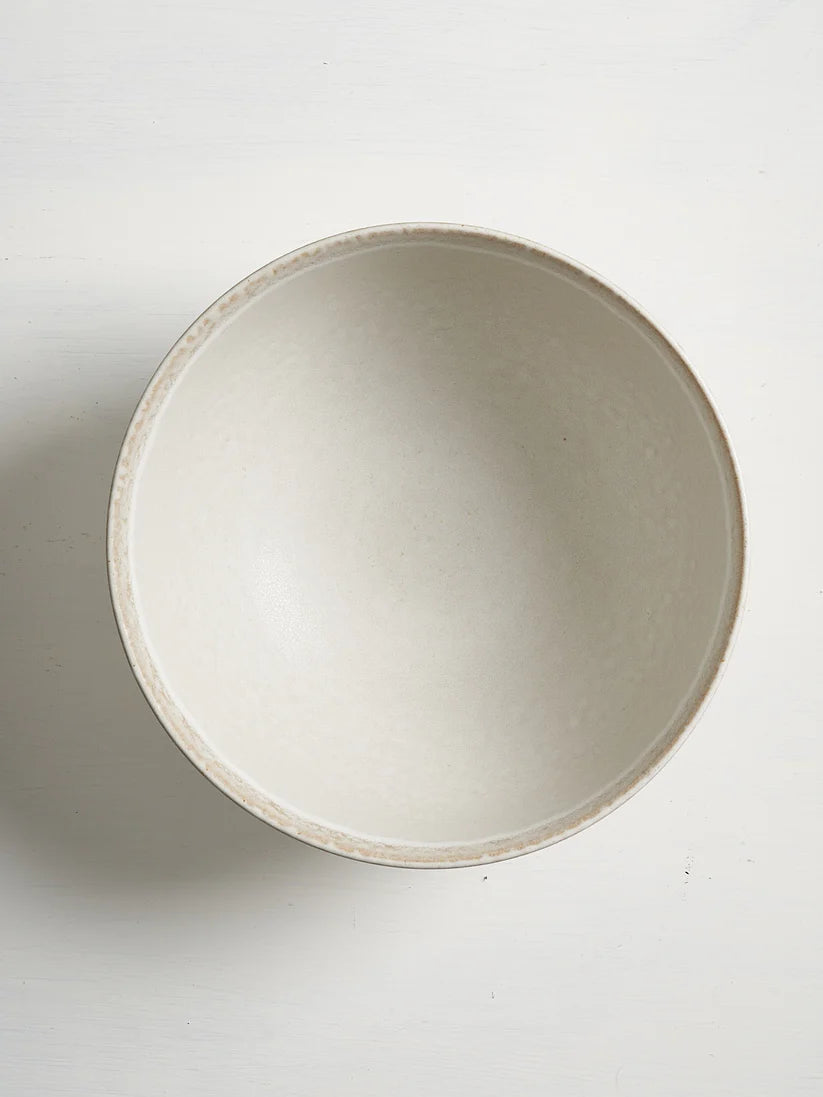 Pillar Deep Servong Bowl in Oat, from Standard Affair
