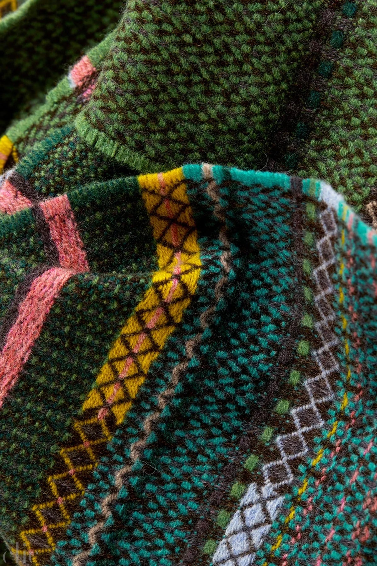 Noah Scarf in Fern, from Wallace Sewell