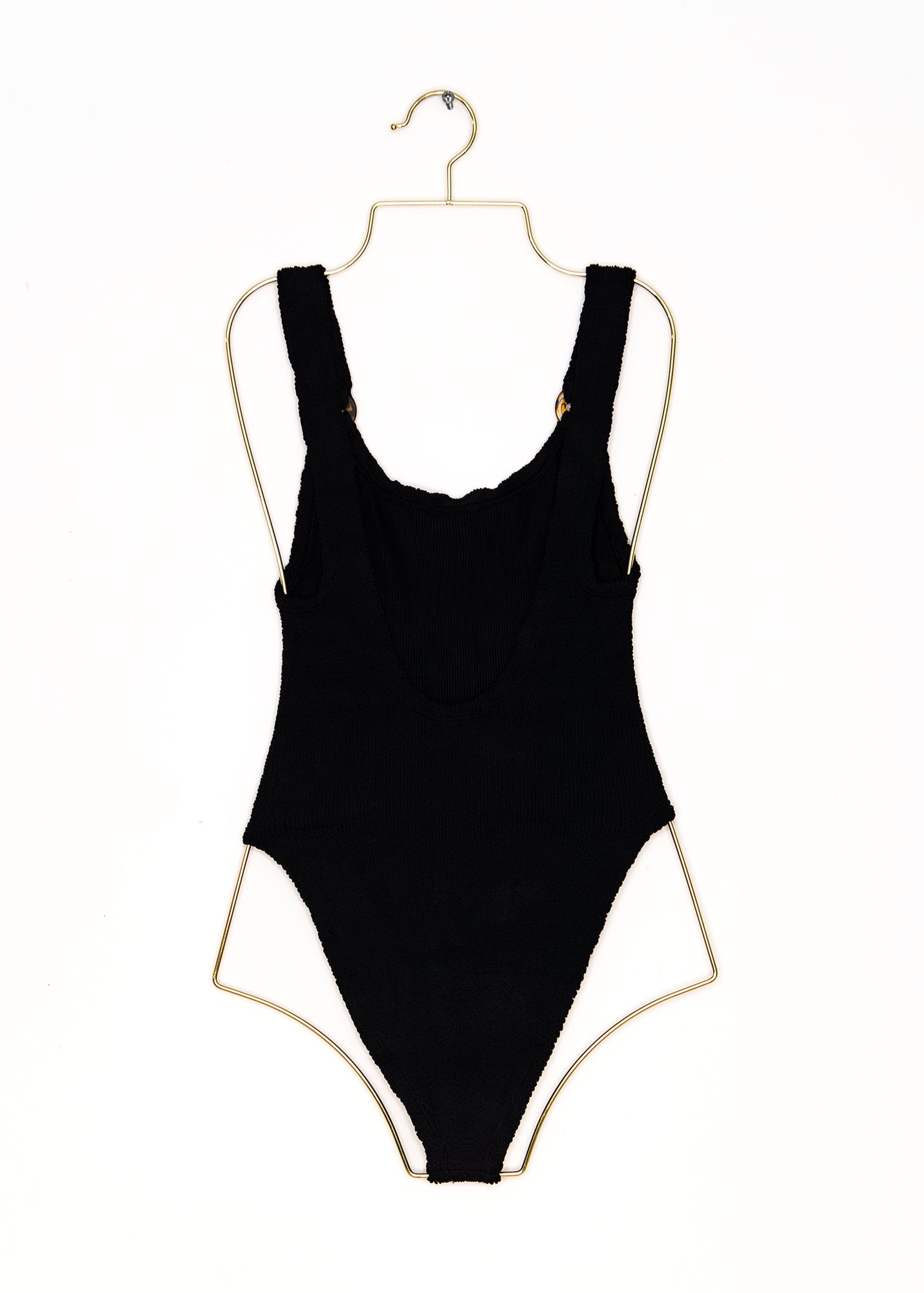 Domino Swim in Black. from Hunza G