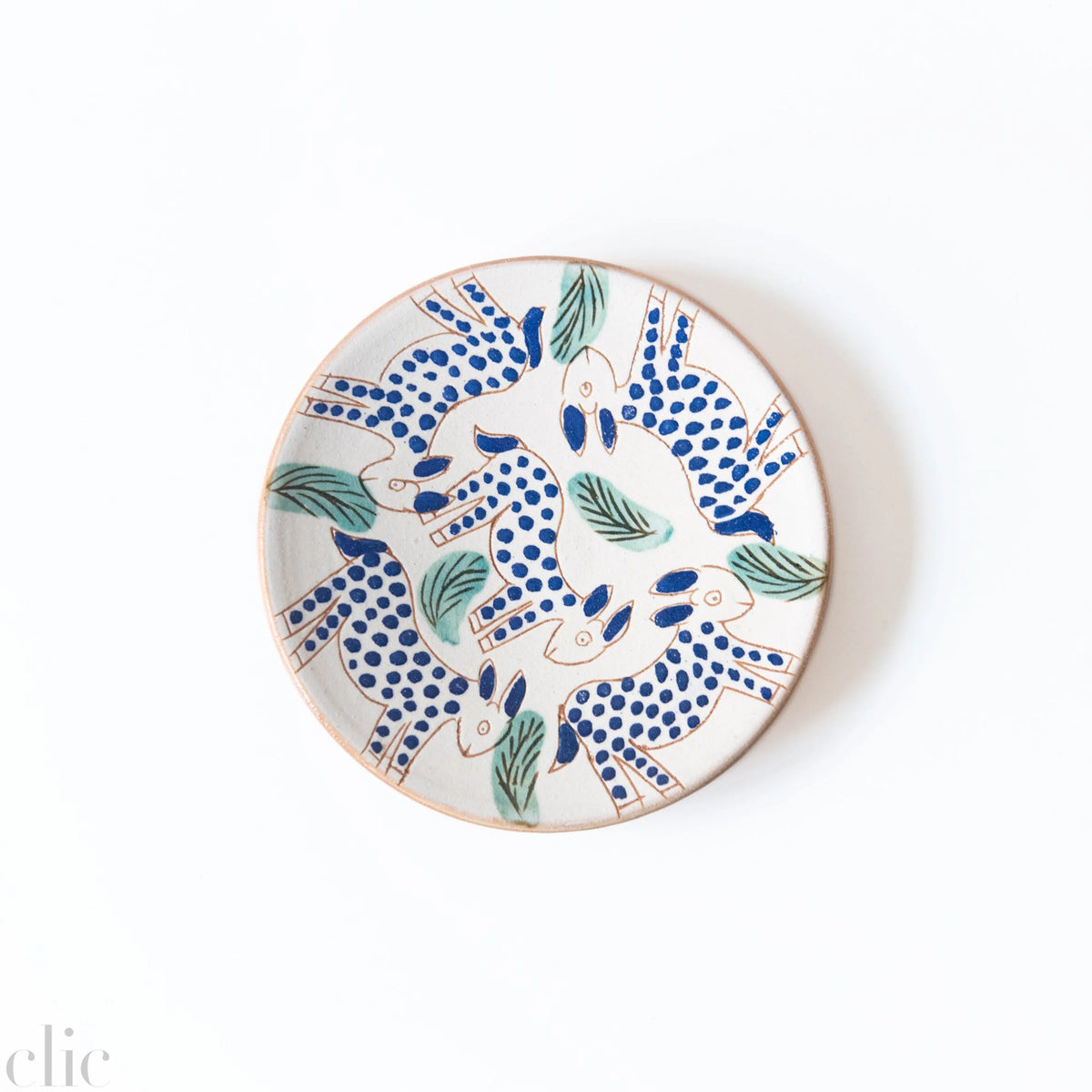 Ceramic Donkey Plate, from Kiliim