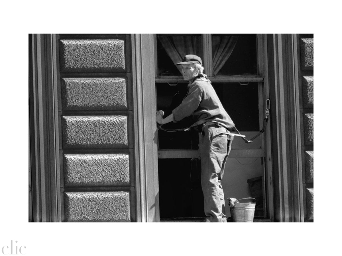 Window Washer, 1980 by Drew Carolan