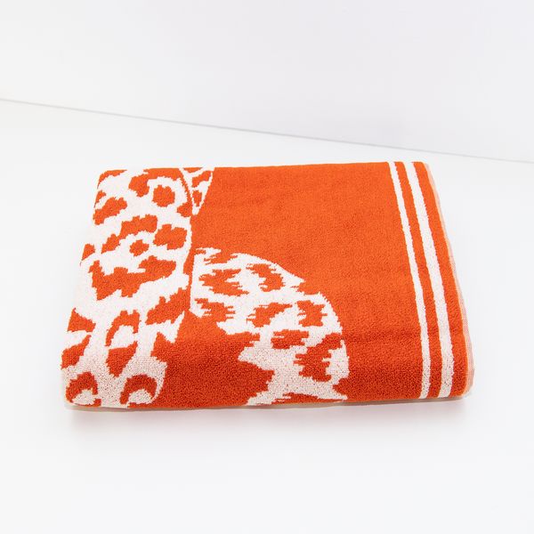 100 Fetiche Beach Towel in Orange, from Inoui Editions