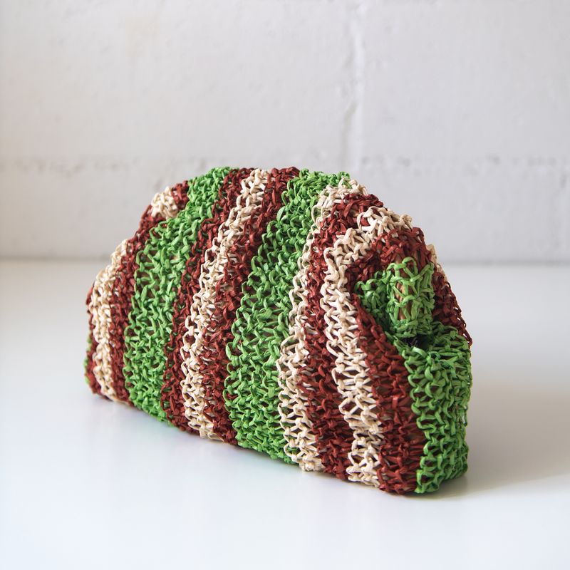 Game Buscaneve Bag in Pisello, from Maria La Rosa