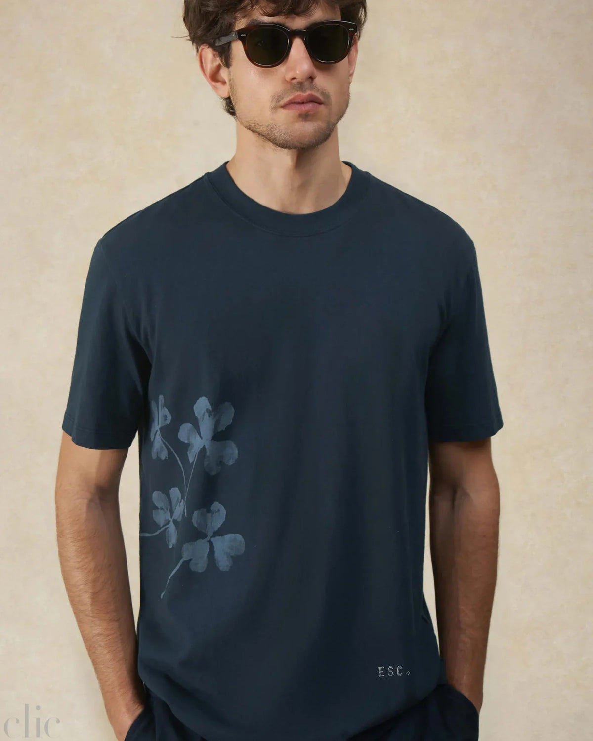 Wabi T Shirt in Blue Maritime, from Escapista