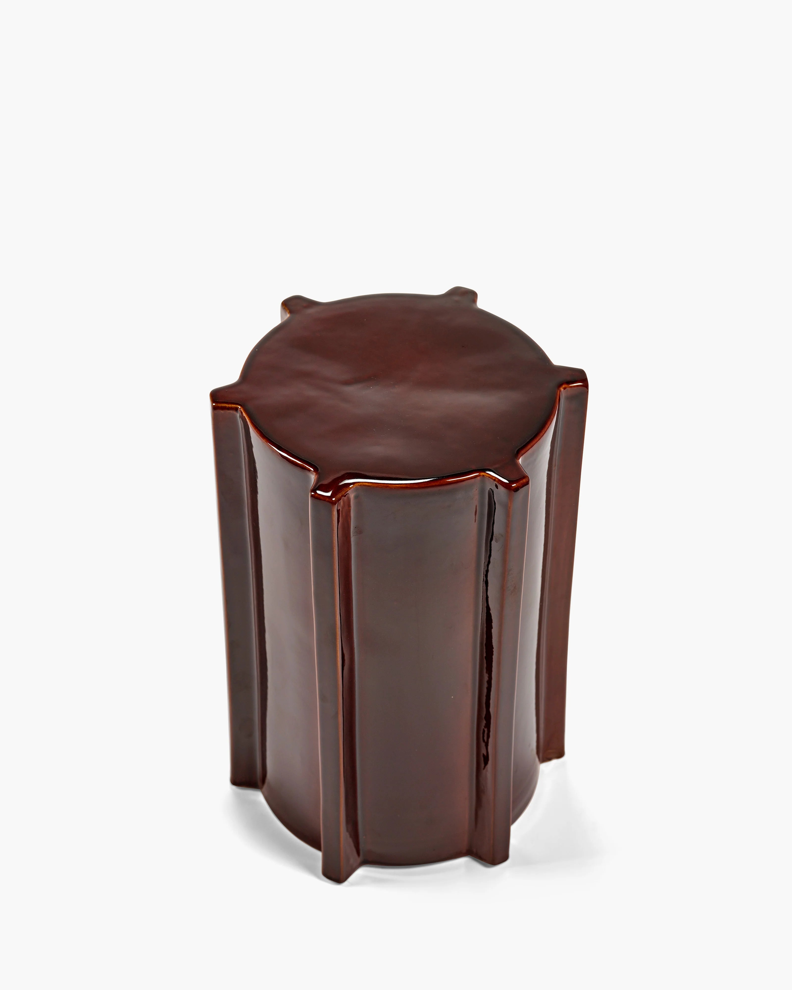 Side Table in Dark Brown, from Serax