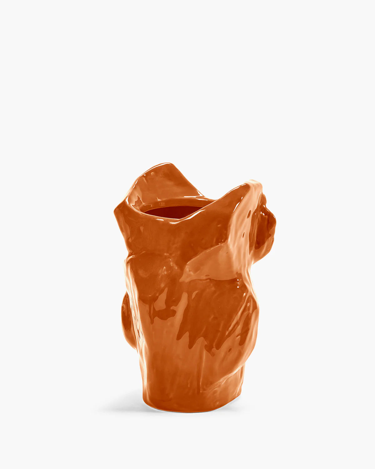 Small Owl Vase in Orange, from Serax