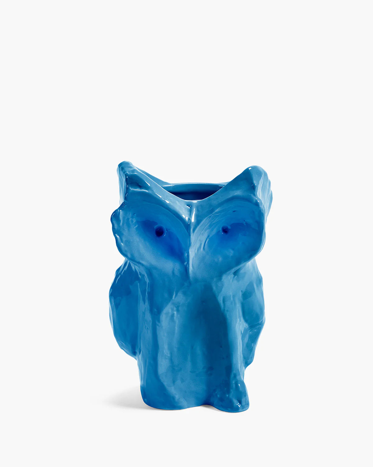 Small Owl Vase in Blue, from Serax
