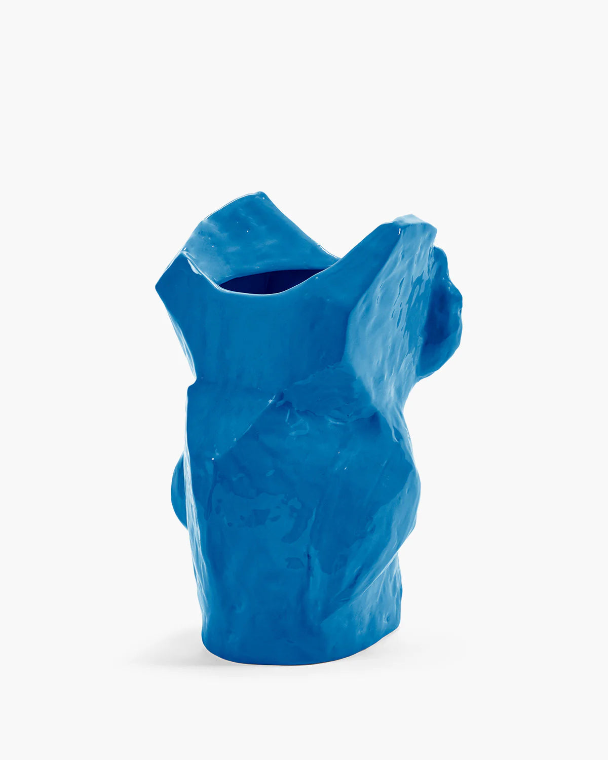 Large Owl Vase in Blue, from Serax