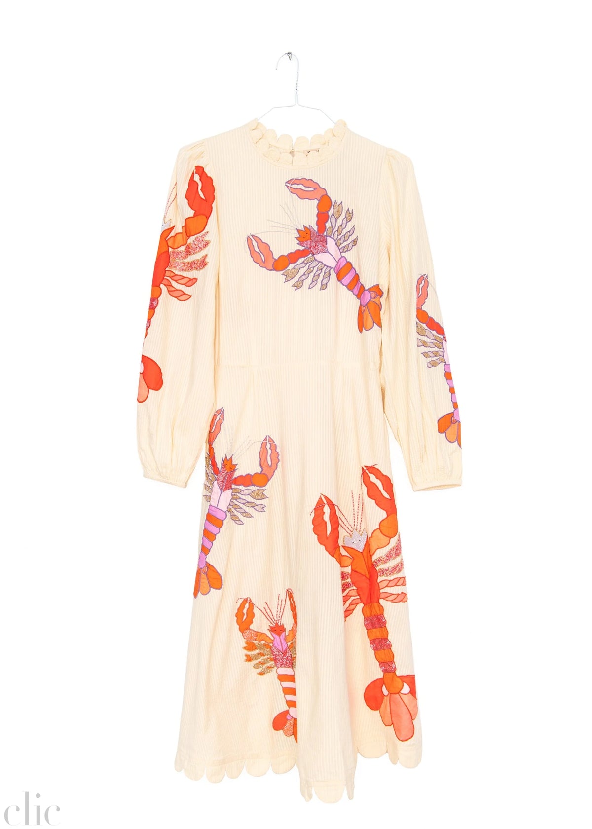 Embroidered Midi Dress in Multicolor, from Stella Nova