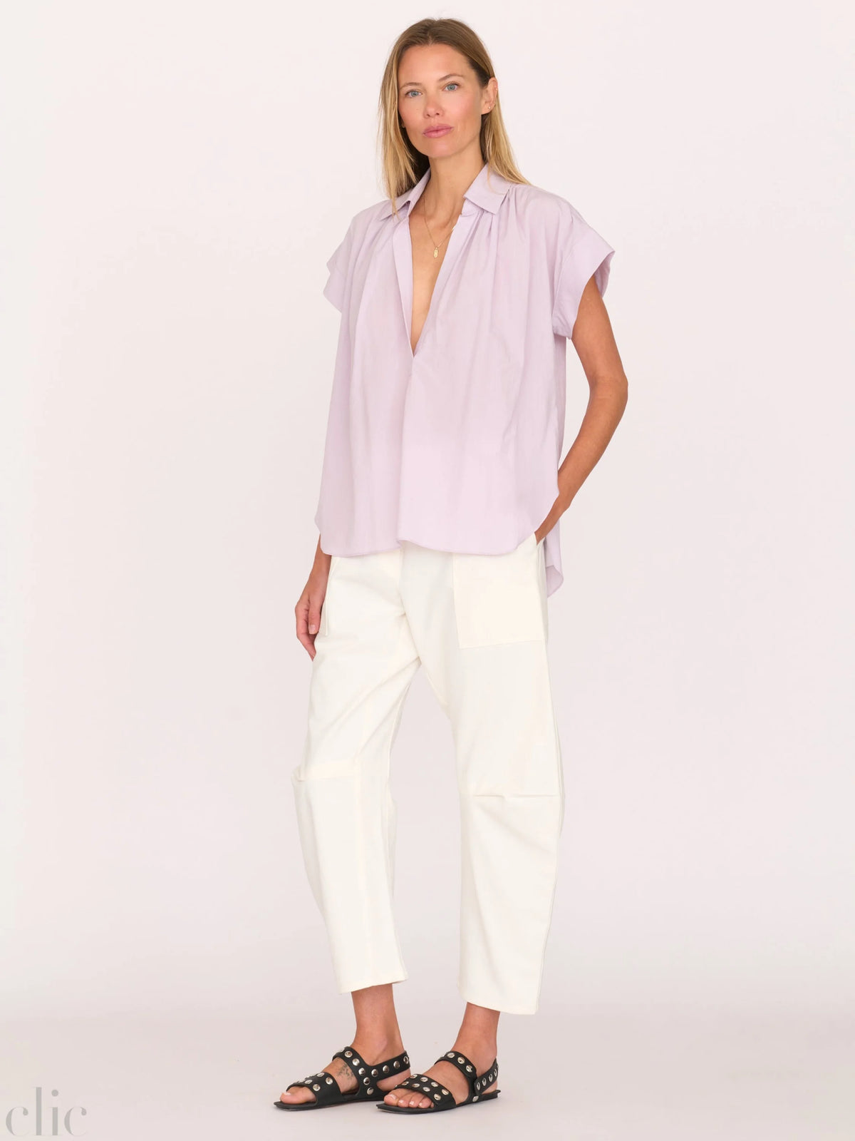 Trinity Top in Lavender, from Secular