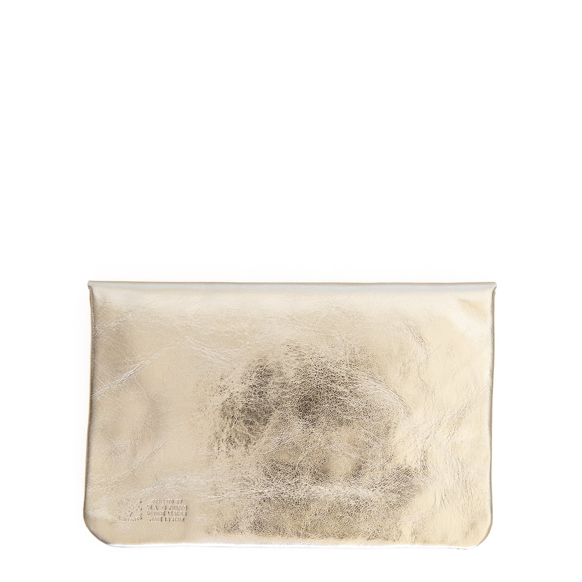 Envelope Case in Platinum, from IL Bisonte