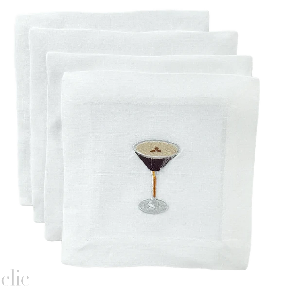Espresso Martini Napkins, from Lettermade
